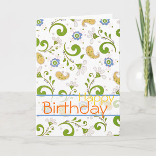 Paisley's garden - Customised Card