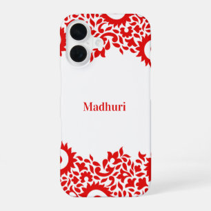 Paisleys Indian iPhone 16 Case