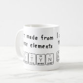 Paityn periodic table name mug (Front Left)
