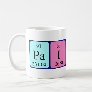 Paityn periodic table name mug