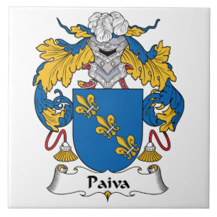 Paiva Family Crest Tile
