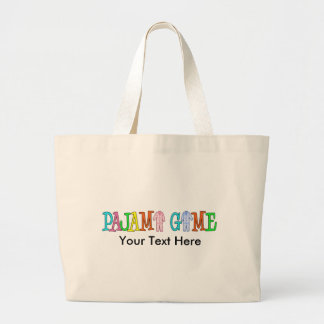 Pajama Game Customise It! Large Tote Bag