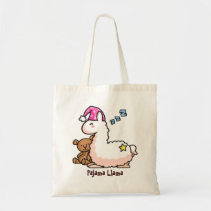Pajama Llama Tote Bag
