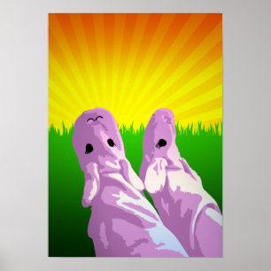 pajama park party : sunburst sky poster