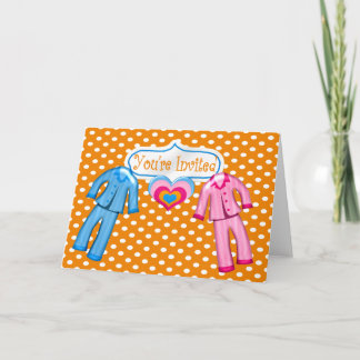 Pajama Party Invitation