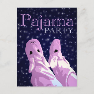 pajama party invitations : nightshine