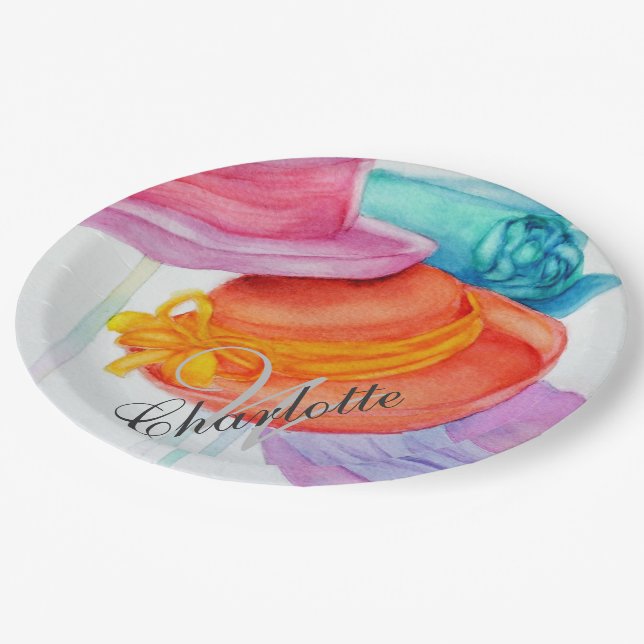 PAJAMA PARTY PAPER PLATE (Angled)