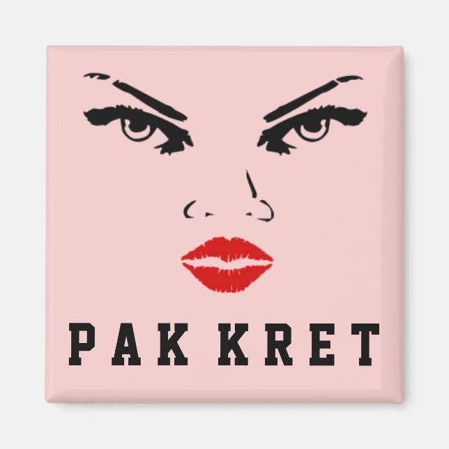 Pak Kret, Thailand Woman Girlfriend Bride Magnet (Front)