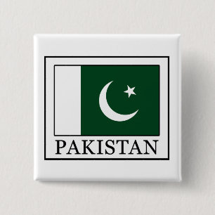 Pakistan 15 Cm Square Badge