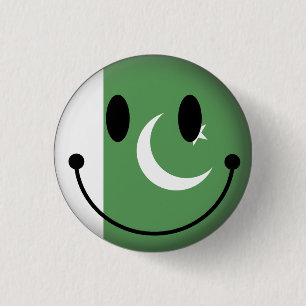 Pakistan 3 Cm Round Badge