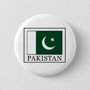 Pakistan 6 Cm Round Badge