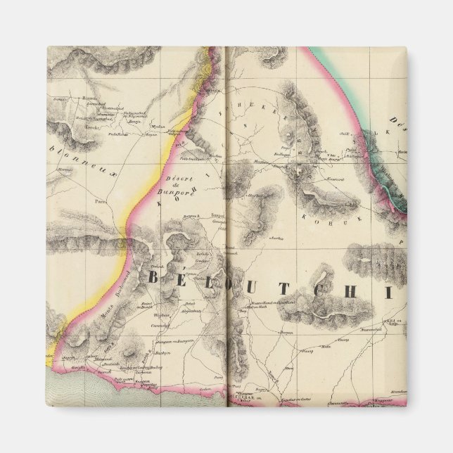 Pakistan, Asia 80 Magnet (Front)