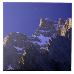 Pakistan, Baltoro Muztagh Range. Sunrise on the Tile