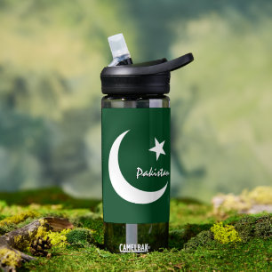 Pakistan bottle, patriotic Pakistani Flag Water Bottle