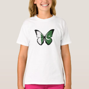 Pakistan Butterfly Flag T-Shirt
