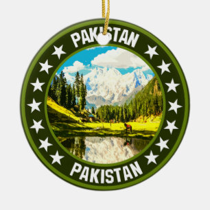 Pakistan                                           ceramic tree decoration