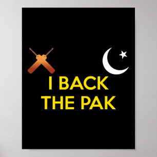 Pakistan Cricket I Ck The Pak Cricket Jersey Poster