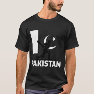 Pakistan Cricket Pakistan Flag Pakistani Cricket T-Shirt
