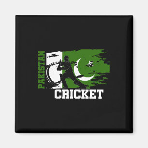 Pakistan Cricket Supporters Flag Pakistan Cricket Magnet