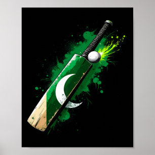 Pakistan Cricket T Poster