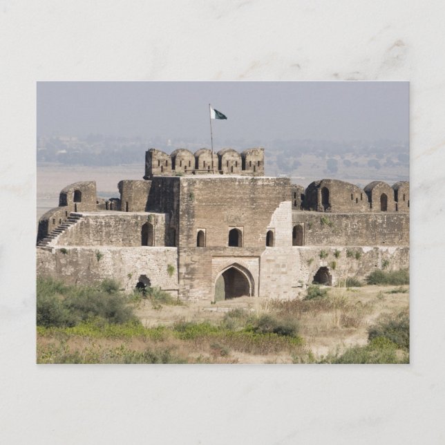 Pakistan, Dina. Talaqi Gate as seen from the Postcard (Front)