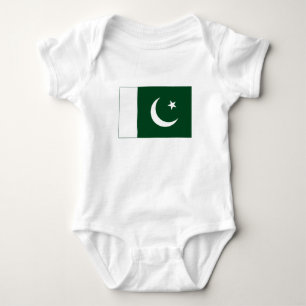 Pakistan Flag Baby Bodysuit