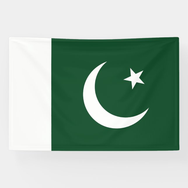 Pakistan Flag Banner (Horizontal)