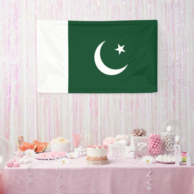 Pakistan flag banner (Party)