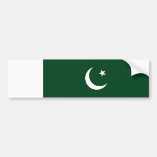 Pakistan Flag Bumper Sticker