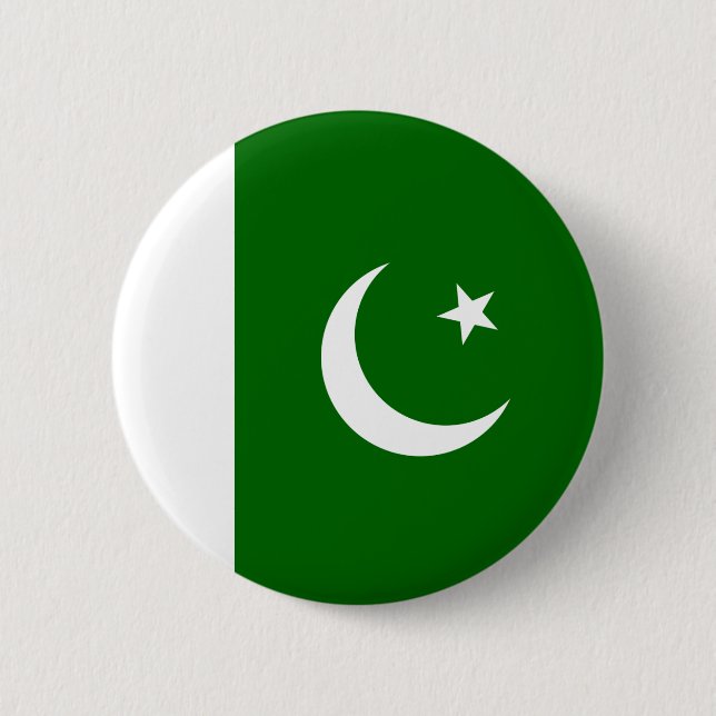 Pakistan Flag Button (Front)