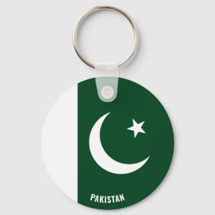 Pakistan Flag Charming Patriotic Key Ring