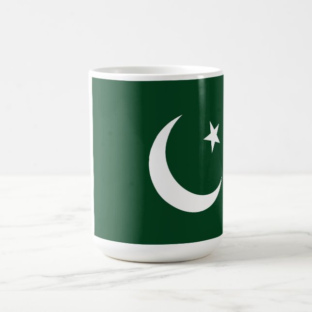 Pakistan flag coffee mug (Center)