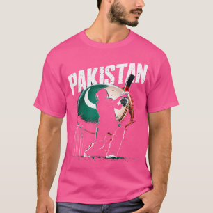 Pakistan Flag Cricket T-Shirt