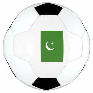 Pakistan Flag Emblem Football