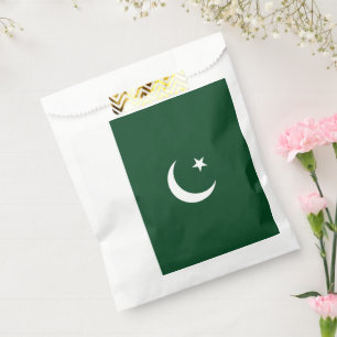 Pakistan flag favour bags
