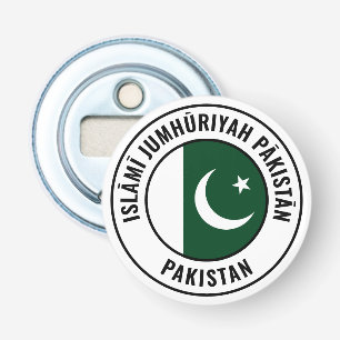 Pakistan Flag Gorgeous Patriotic Bottle Opener