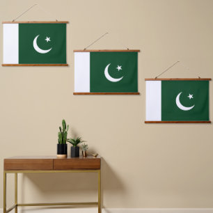 Pakistan flag hanging tapestry