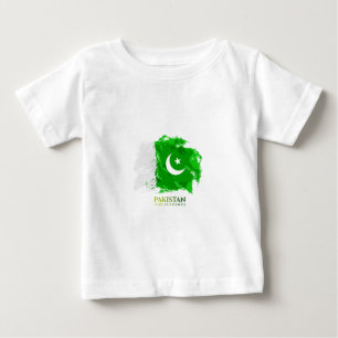 Pakistan Flag Independence day Baby T-Shirt