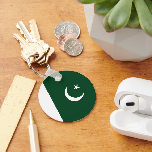 Pakistan flag key ring (Desk)