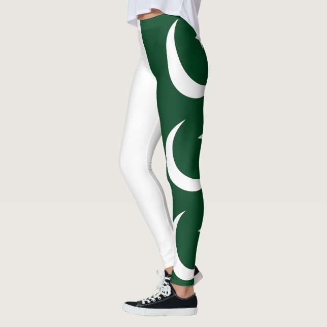 Pakistan Flag Leggings (Left)