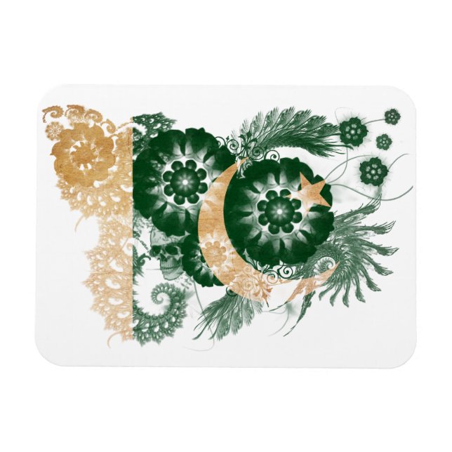 Pakistan Flag Magnet (Horizontal)