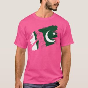 Pakistan Flag Pakistan Cricket Fan Player Coach Um T-Shirt