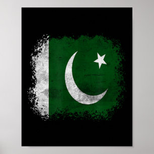 Pakistan Flag Pakistani Cricket Cricketers Pakista Poster