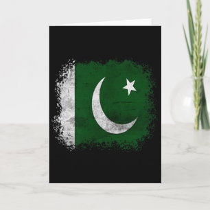 Pakistan Flag Pakistani Gifts Pakistanis Cricket C Card