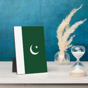 Pakistan flag plaque