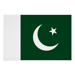 Pakistan Flag Poster