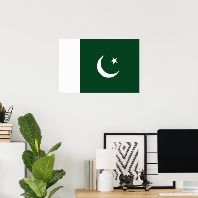 Pakistan flag poster (Home Office)