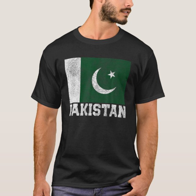 Pakistan Flag Pride Roots Country Family Nation Na T-Shirt (Front)