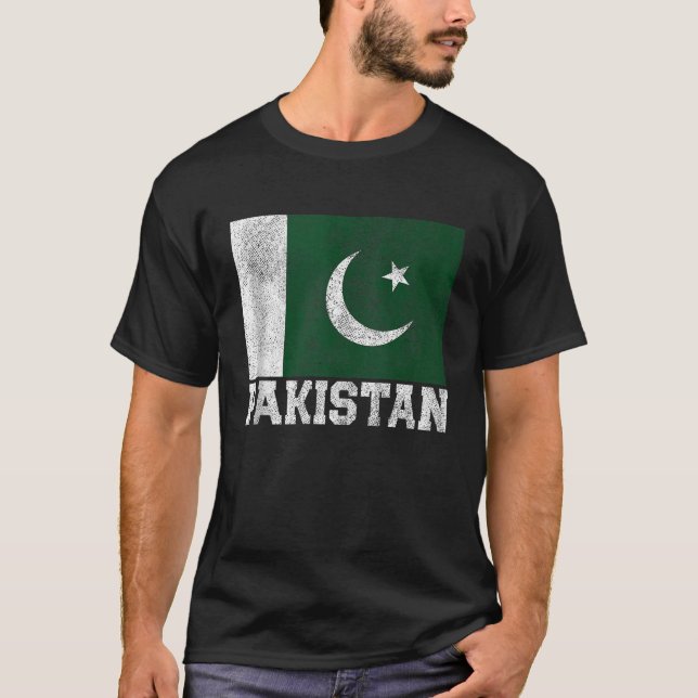 Pakistan Flag Pride Roots Country Family Nation Na T-Shirt (Front)