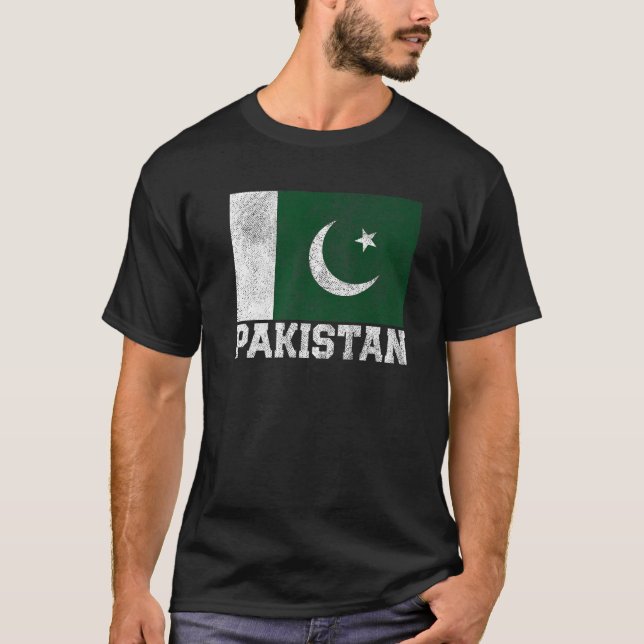 Pakistan Flag Pride Roots Country Family Nation Na T-Shirt (Front)